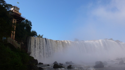 イグアスの滝(ブラジル側)